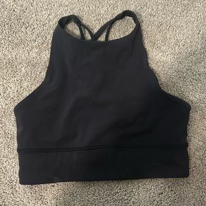 lululemon High Neck Energy Longline Bra